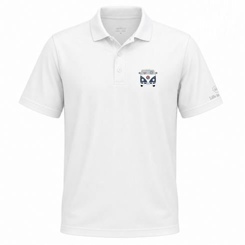 Jerry and The Bear Road Trippin' - Life is dead.® Premium Stealie Performance Polo