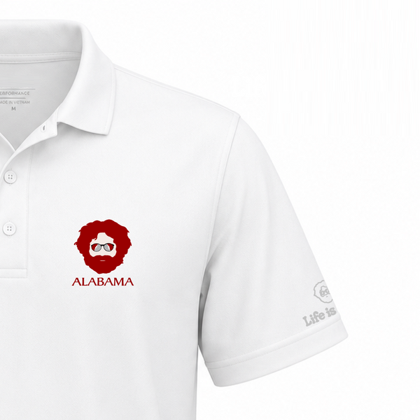 Alabama Jerry - Life is DeadPremium Stealie Performance Polo