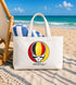 Belgium FIFA World Cup Stealie Canvas Tote Bag