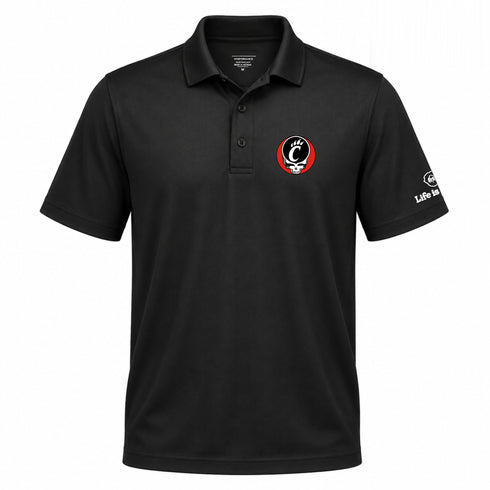 University of Cincinnati Premium Stealie Performance Polo