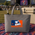 Huston Astros MLBLogo Stealie Canvas Tote Bag