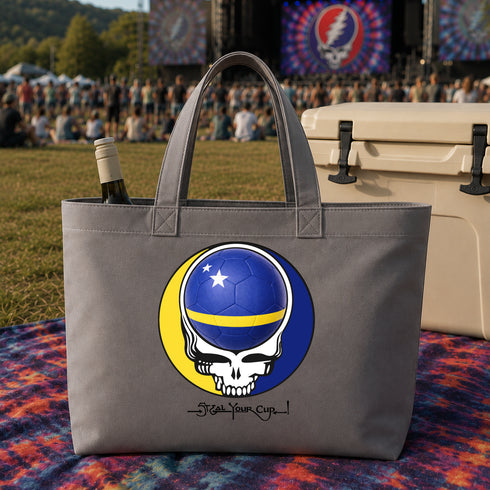 Curacao FIFA World Cup Stealie Canvas Tote Bag