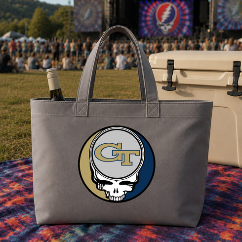 Georgia Tech Stealie Canvas Tote Bag