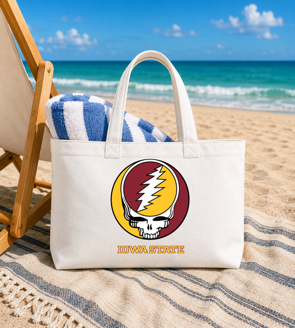 Iowa State University Stealie Canvas Tote Bag