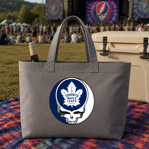 Toronto Maple Leafs Stealie Canvas Tote Bag