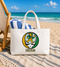 Notre Dame University Dancing Leprechaun Stealie Canvas Tote Bag