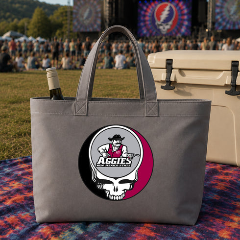 New Mexico State University Stealie Canvas Tote Bag