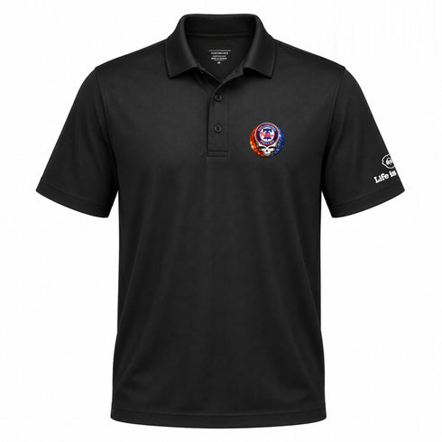 Philadelphia Phillies Crystal Premium Stealie Performance Polo
