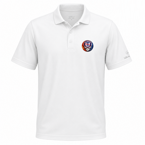 Philadelphia Phillies Crystal Premium Stealie Performance Polo