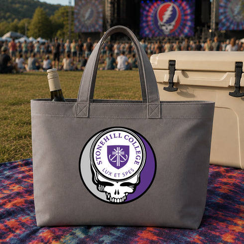 Stonehill College Stealie Canvas Tote Bag