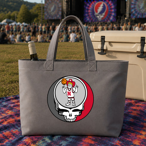 University of Nebraska Stealie Canvas Tote Bag