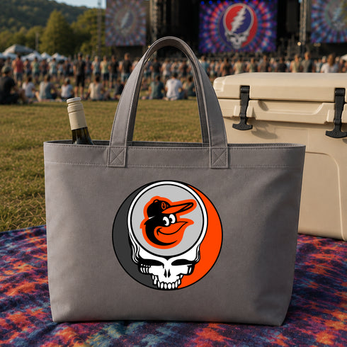 Baltimore Orioles Bird Stealie Canvas Tote Bag