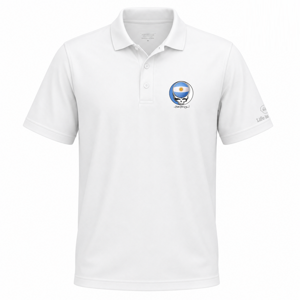 Argentina FIFA World Cup Premium Stealie Performance Polo