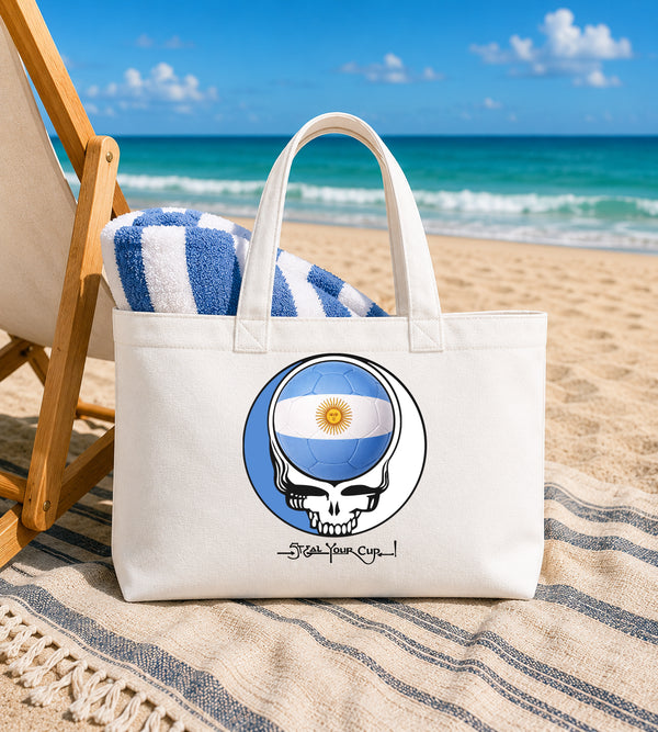 Argentina FIFA World Cup Stealie Canvas Tote Bag