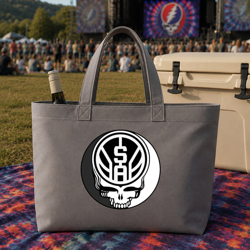San Antonio Spurs Stealie Canvas Tote Bag