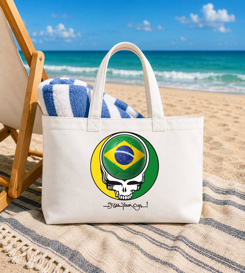 Brazil FIFA World Cup Stealie Canvas Tote Bag