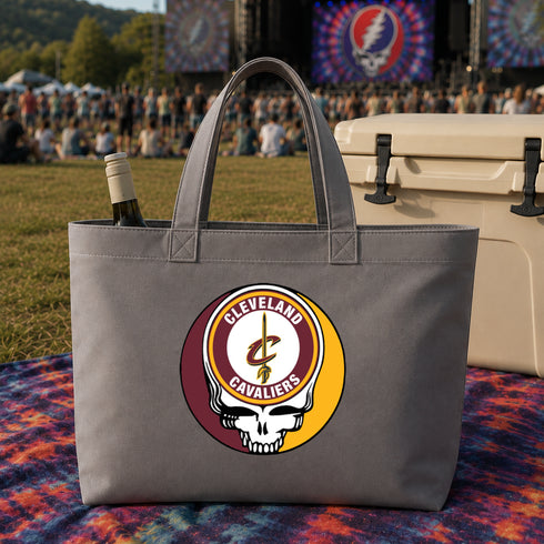 Cleveland Cavaliers Stealie Canvas Tote Bag