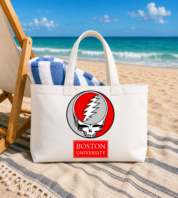 Boston University Stealie Canvas Tote Bag
