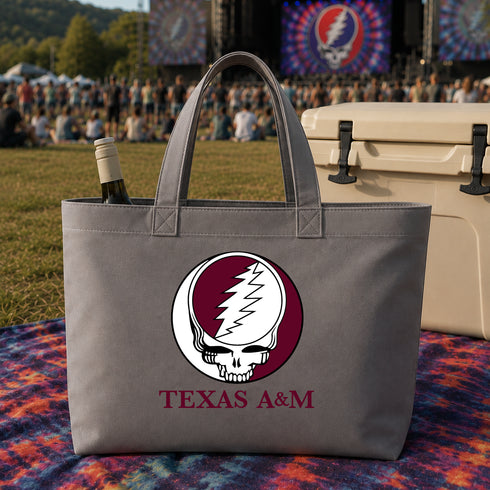 Texas A&M University Stealie Canvas Tote Bag