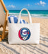 Atlanta Braves Stealie Canvas Tote Bag