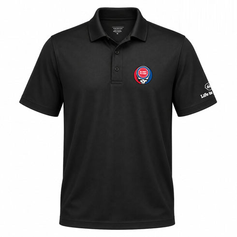 Detroit Pistons Premium Stealie Performance Polo