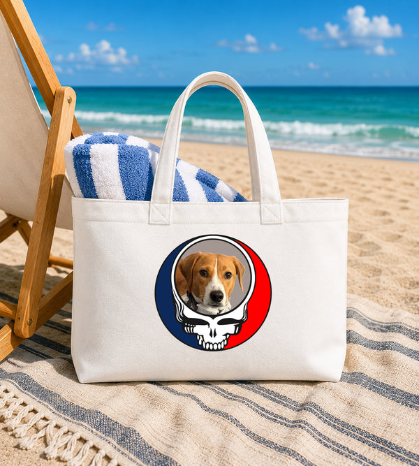 1253 Stealie Canvas Tote Bag