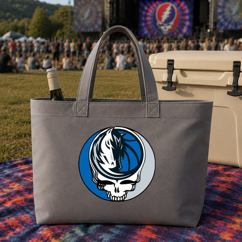 Dallas Mavericks Stealie Canvas Tote Bag