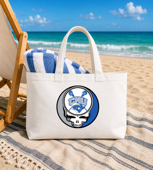 CNU Lacrosse Stealie Canvas Tote Bag