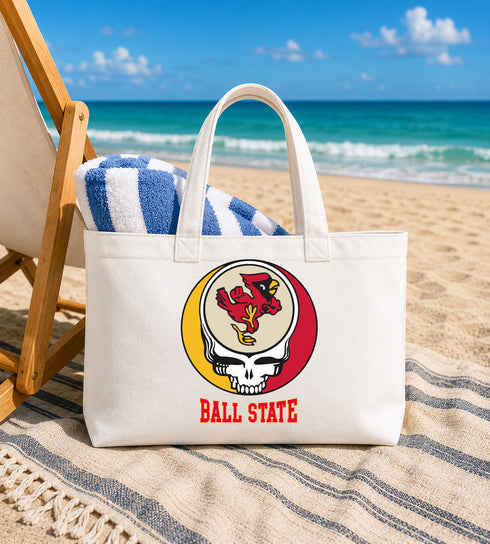 Ball State Stealie Canvas Tote Bag