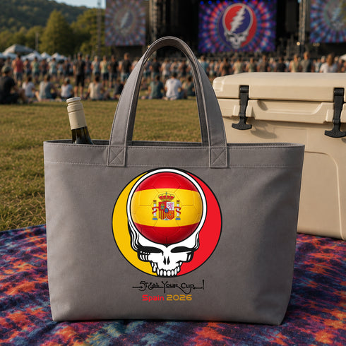 Spain FIFA World Cup Stealie Canvas Tote Bag