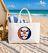 Syracuse Lacrosse Stealie Canvas Tote Bag