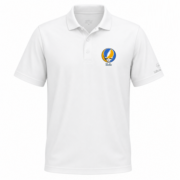 UCLA Premium Stealie Performance Polo