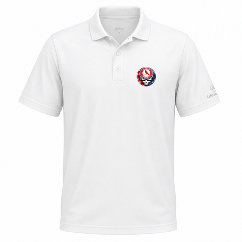 St. Louis Cardinals Crystal Premium Stealie Performance Polo
