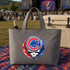 Chicago Cubs Crystal Stealie Canvas Tote Bag