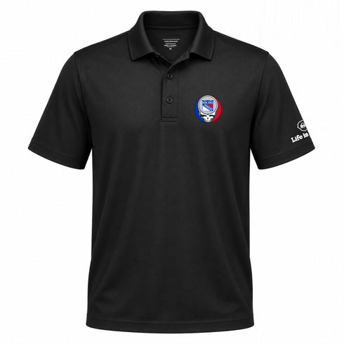 New York Rangers Premium Stealie Performance Polo