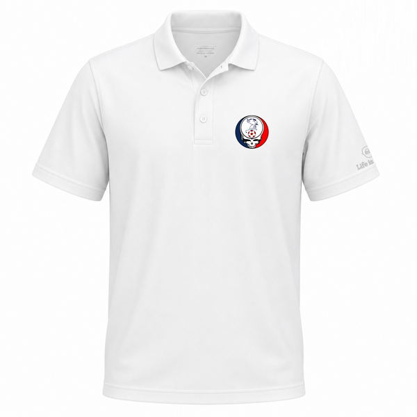 Depaul Billy Blue Premium Stealie Performance Polo