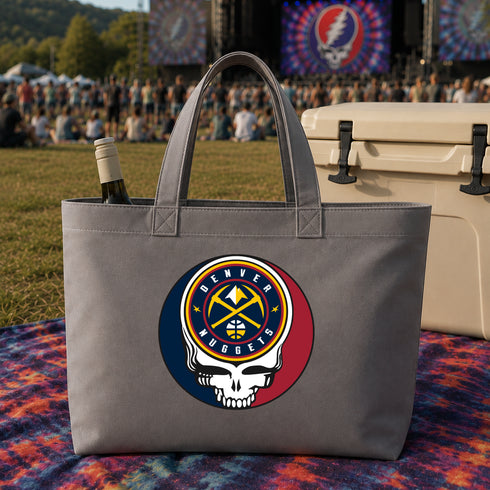 Denver Nuggets Stealie Canvas Tote Bag