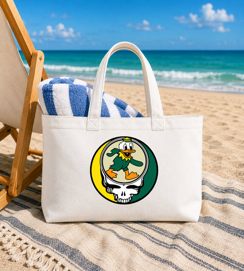 University of Oregon Stealie Canvas Tote Bag