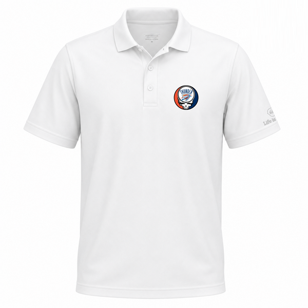 Oklahoma City Thunder Premium Stealie Performance Polo