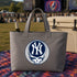 New York Yankees Stealie Canvas Tote Bag