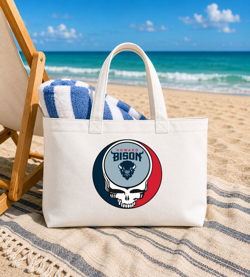 Howard University Stealie Canvas Tote Bag