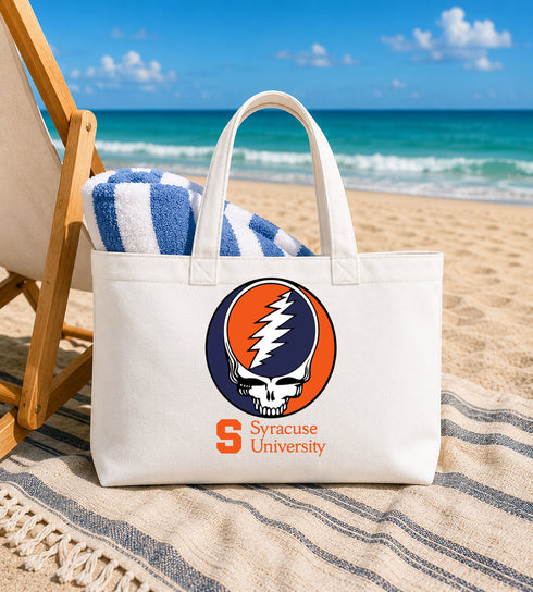 Syracuse University Stealie Canvas Tote Bag