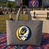 Cal Bear Paw Stealie Canvas Tote Bag