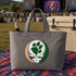 Ohio University Paw Print Stealie Canvas Tote Bag