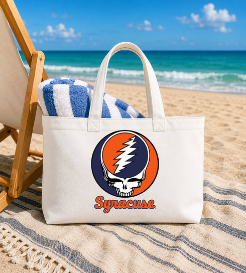 Syracuse University Stealie Canvas Tote Bag