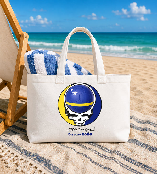Curacao FIFA World Cup Stealie Canvas Tote Bag