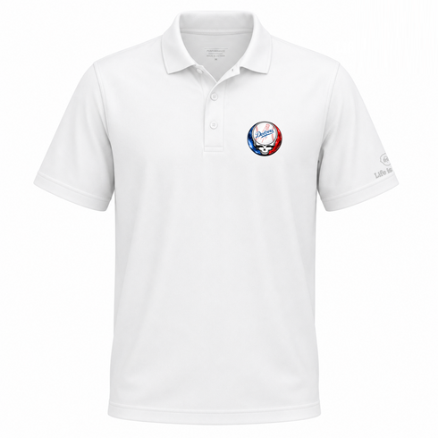 Los Angeles Dodgers Crystal Premium Stealie Performance Polo