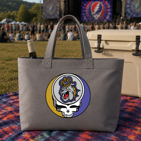 James Madison University Stealie Canvas Tote Bag