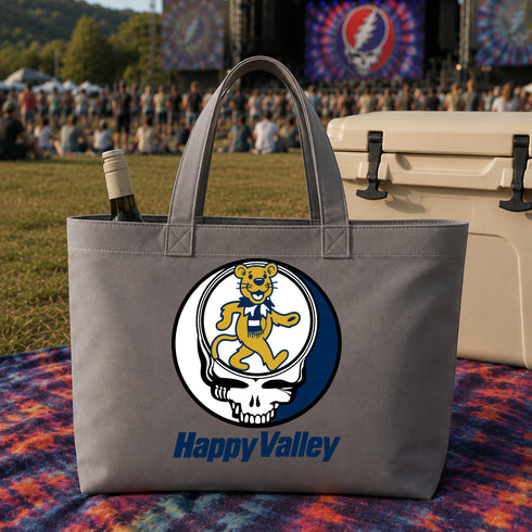 Penn State University Dancing Lion Stealie Canvas Tote Bag