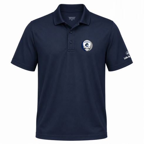 Vancouver Canucks Premium Stealie Performance Polo